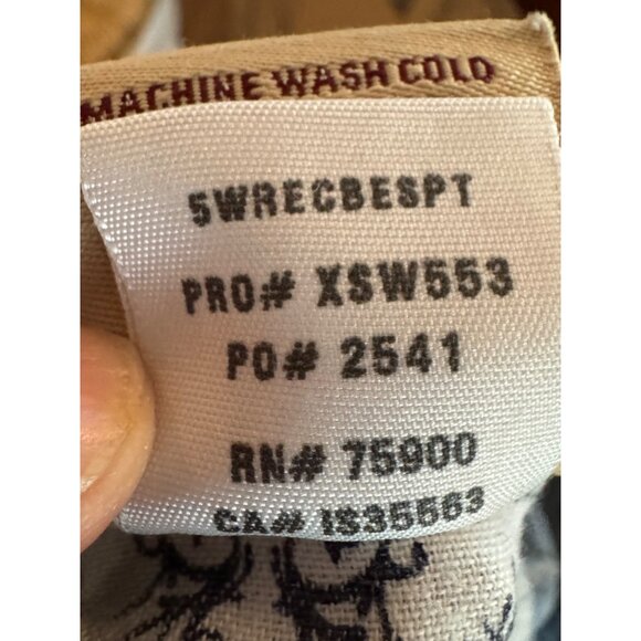 Big Star Womens Legendary Blue Jeans Size 31 Mid Rise Straight Leg Denim - Picture 4 of 7